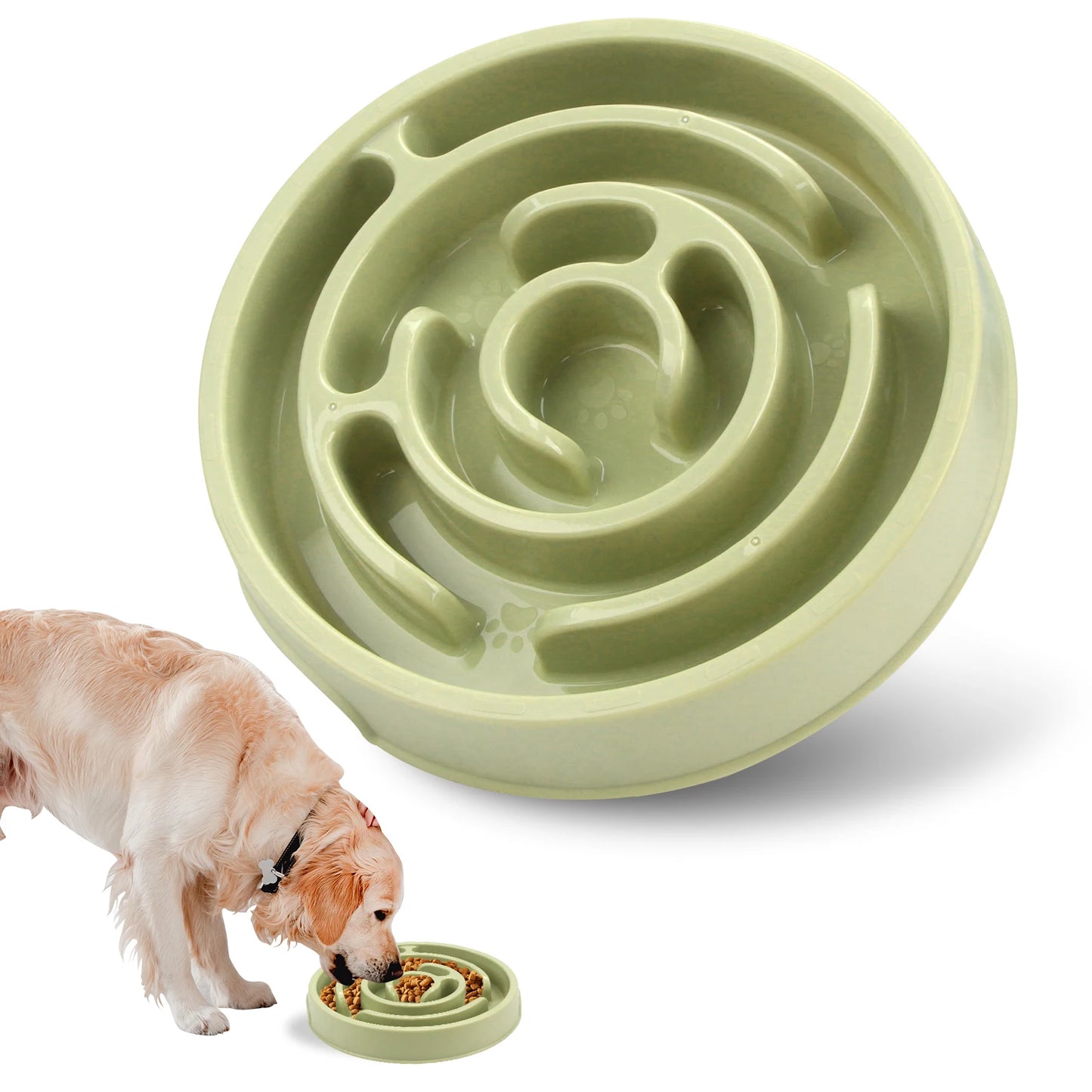 Wagmint Slow-Down Feeder Bowl